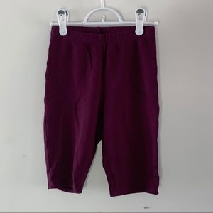 Wine colored shorts size s